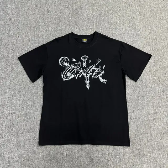 Corteiz Graphic Tee Parachute Print