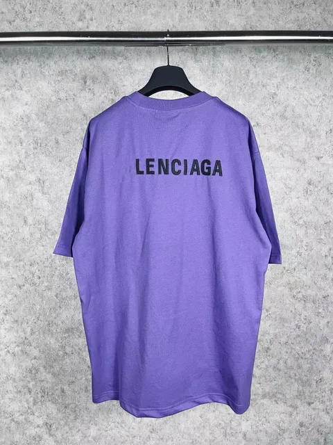 Balenciaga Logo T-Shirt Lenciaga Print