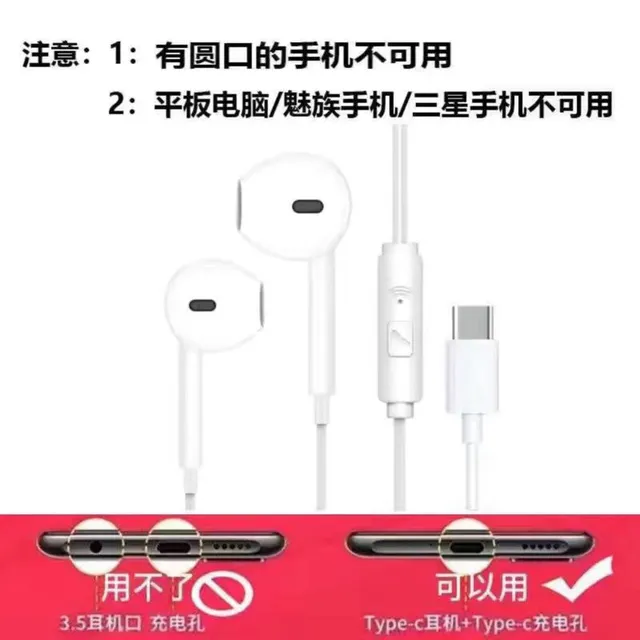 Apple Earphones Type-C Wired