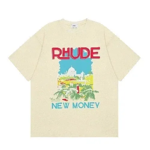 Rhude Graphic Tee New Money Print
