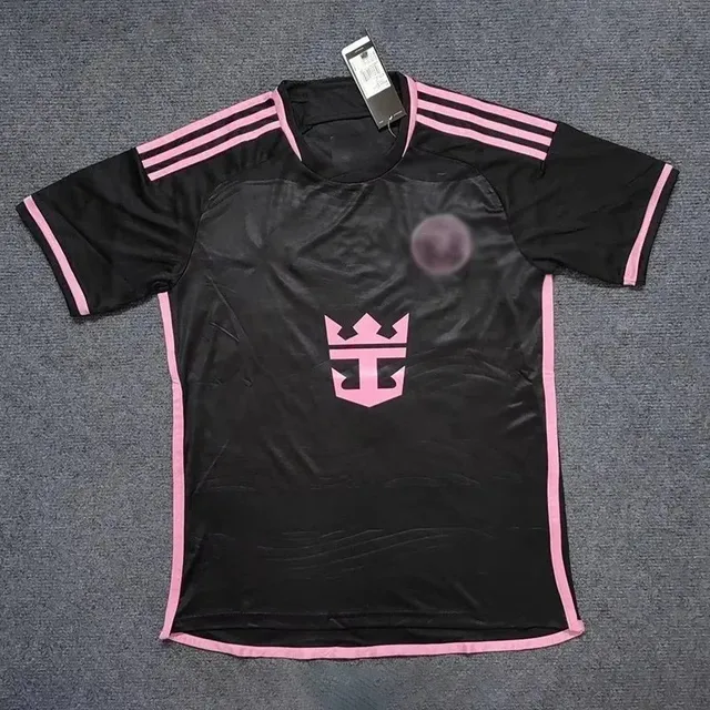 Adidas Training Jersey Black Pink Stripe