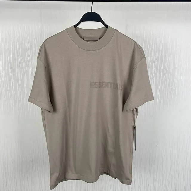 Fear of God Essentials Crewneck Tee Essentials Logo Beige