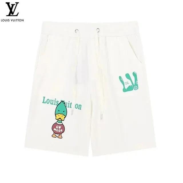 Louis Vuitton Printed Shorts Duck Motif