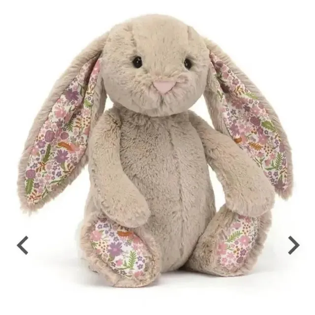 Jellycat Bashful Bunny Floral Lining
