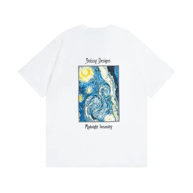 Stüssy Midnight Insanity Tee Starry Night Print