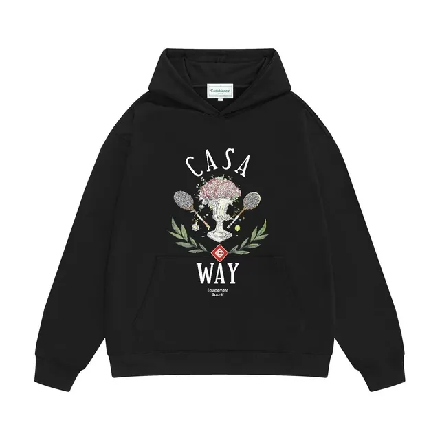 Casablanca Hoodie Tennis Club Graphic