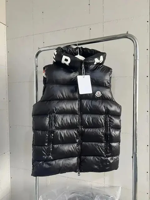 Moncler Padded Vest Logo Patch