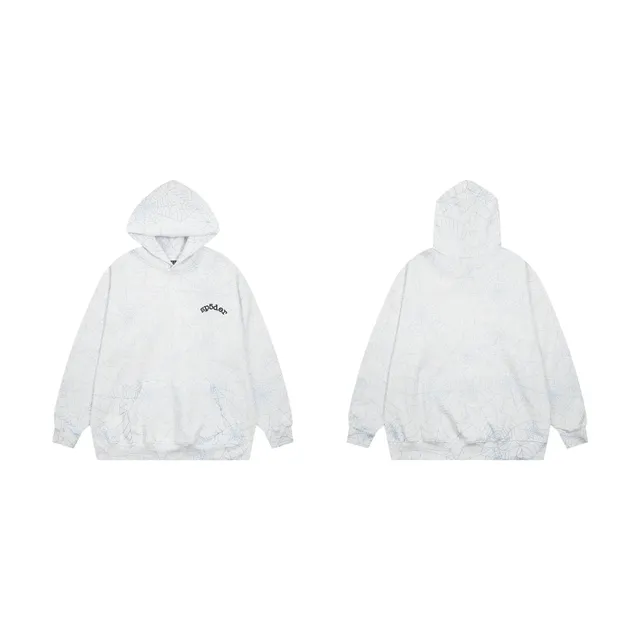 Sp5der Spiderweb Hoodie All-Over Web Print