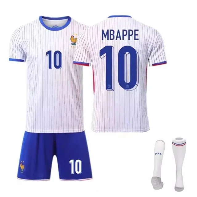 Adidas × France National Team France Home Kit Mbappé #10