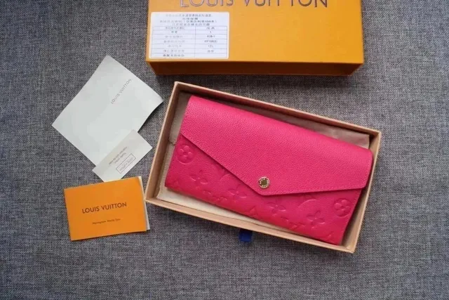 Louis Vuitton Long Wallet Empreinte Leather
