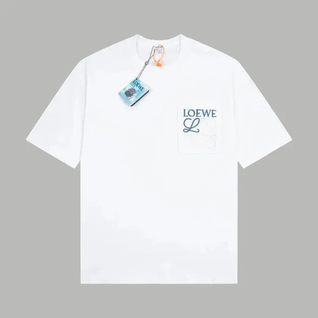 Loewe Pocket T-Shirt Embroidered Logo