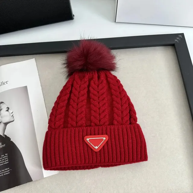 Prada Cable Knit Beanie