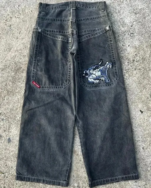 JNCO Baggy Jeans Crocodile Patch