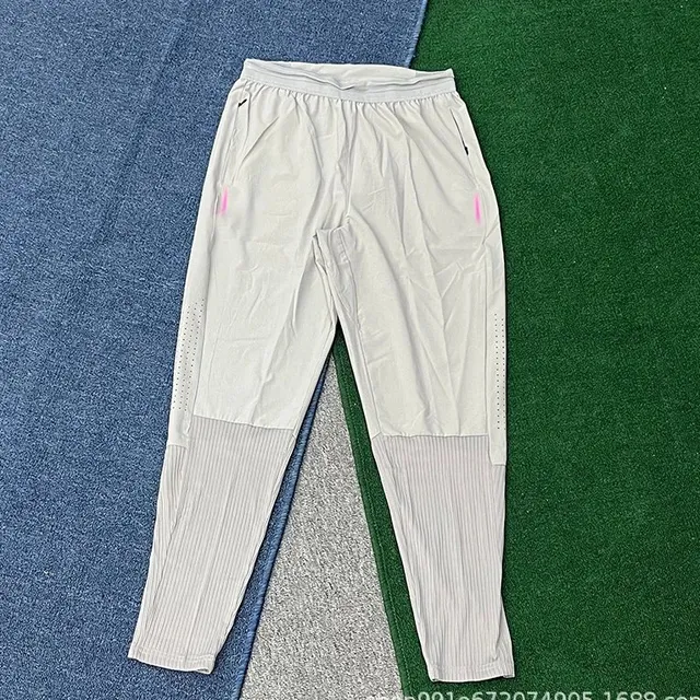 Nike Tech Fleece Joggers White with Pink Accents