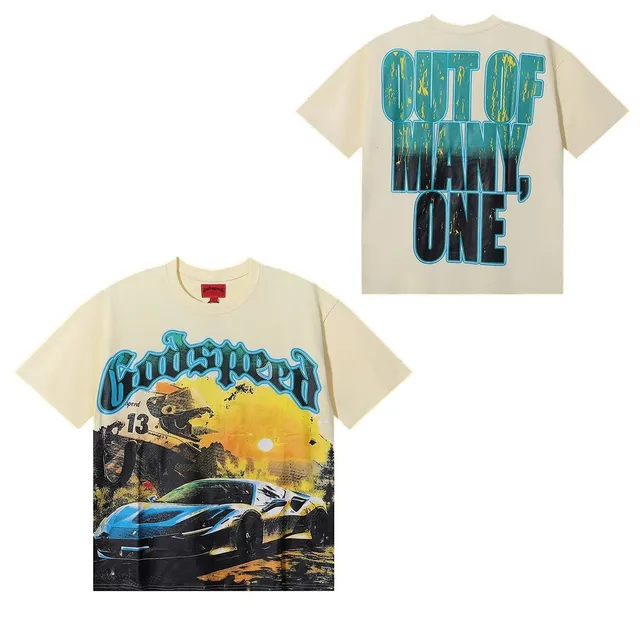 Graphic Tee Godspeed Racing Print