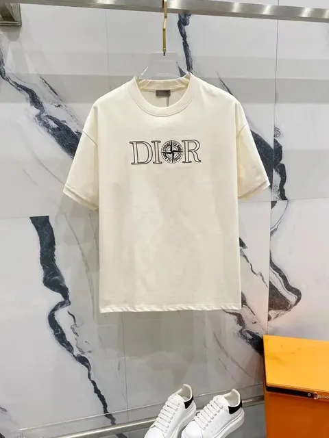 Dior × Stone Island Logo T-Shirt