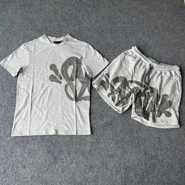 Syna World Graffiti Logo Set Grey Heather with Black Print