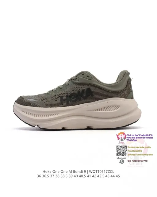 Hoka One One M Bondi 9 Olive