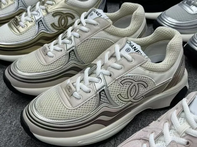 Chanel 255 Sneaker Mesh and Leather
