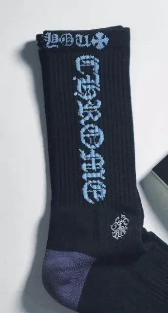 202300334 CH暗黑系列 蓝色字母单双