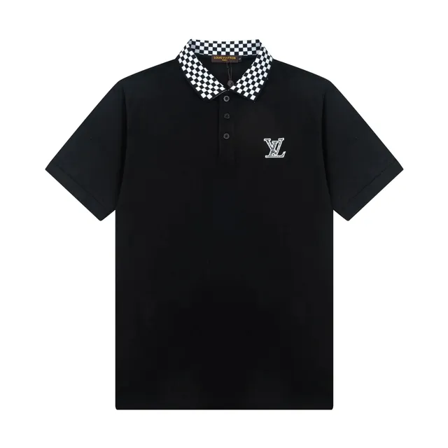 Louis Vuitton Polo Shirt Checkerboard Collar