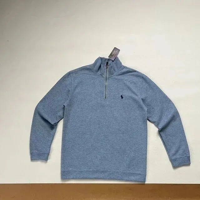 Polo Ralph Lauren Quarter-Zip Pullover Heather Blue