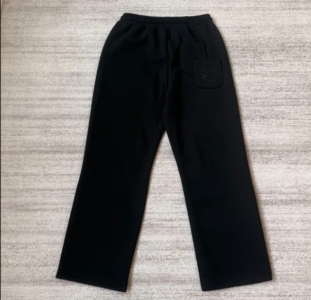 Track Pants Embroidered Pocket
