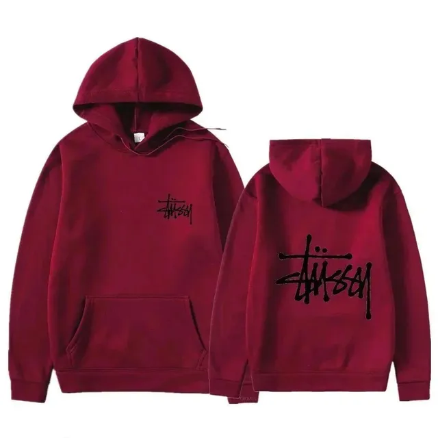 Stüssy Classic Hoodie Logo Print