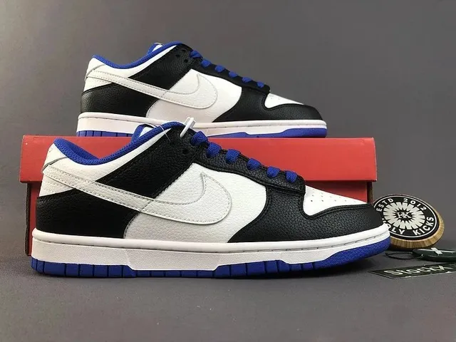 Nike Dunk Low Panda Royal Blue