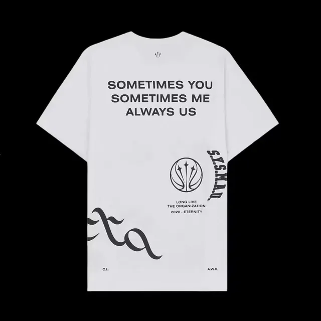 Nike × NOCTA Graphic Tee Sometimes You Sometimes Me Always Us
