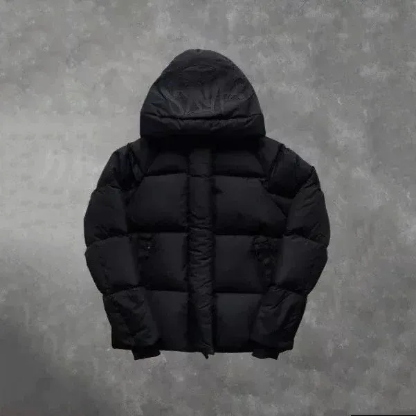 Stone Island Puffer Jacket Solid Black