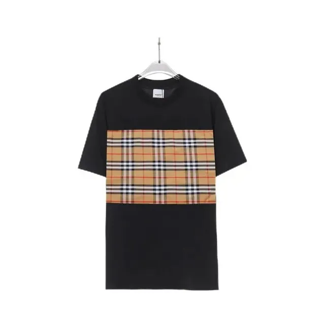Burberry Check Panel T-Shirt Vintage Check