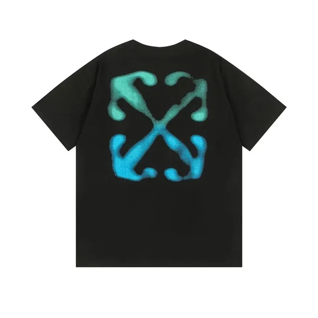 Off-White Arrow Graphic Tee Spray Paint Arrow
