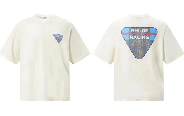 Rhude Racing World Champions Tee Triangle Logo