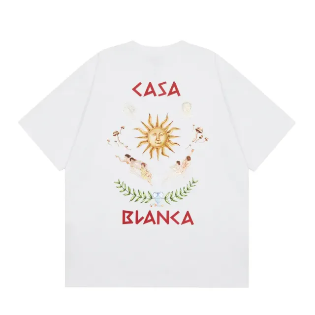 Casablanca Graphic Tee Sun and Angels Print