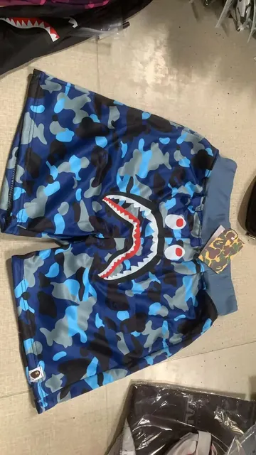 BAPE Shark Shorts Camouflage