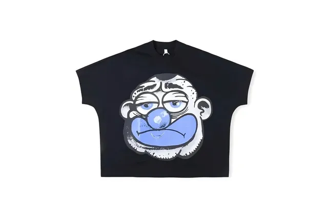 Corteiz Graphic Tee Monkey Face Print