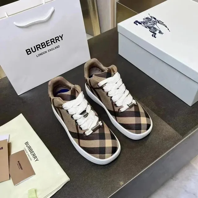 Burberry Check Print Sneaker Classic Check