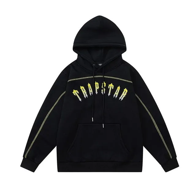 Trapstar Hoodie Yellow Logo