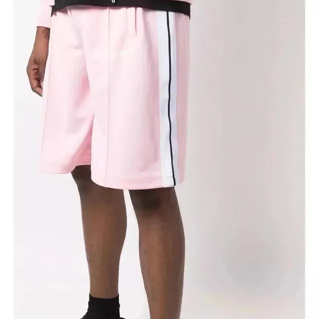 Palm Angels Track Shorts Side Stripe