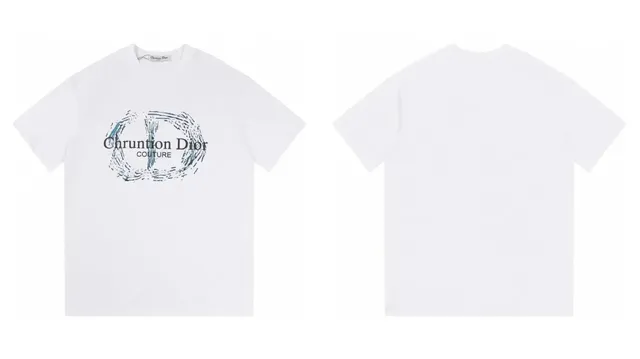T-Shirt Chruntion Dior Couture Print