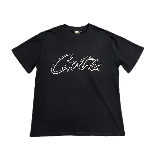 Graphic Tee Corteiz Script Logo