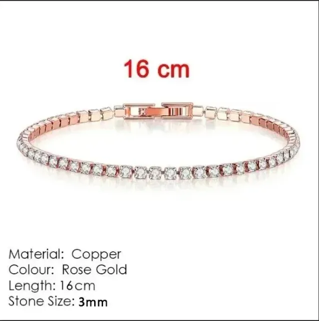 Cuban Link Bracelet Pave Crystal