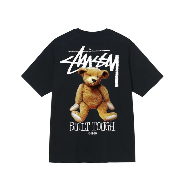 Stüssy Built Tough Tee Bear Graphic