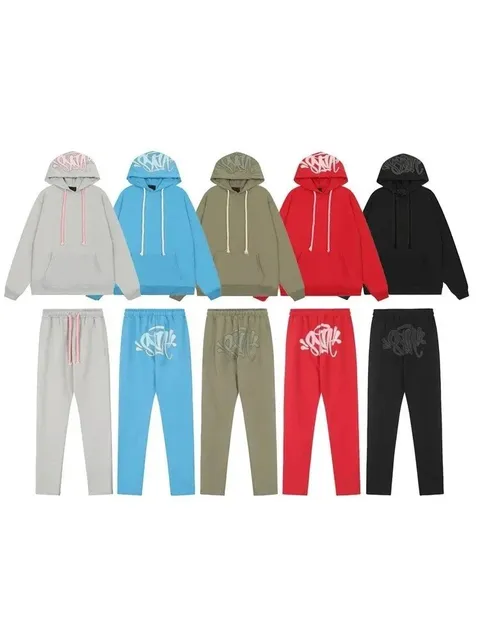 Syna World Hoodie and Jogger Set Graffiti Logo