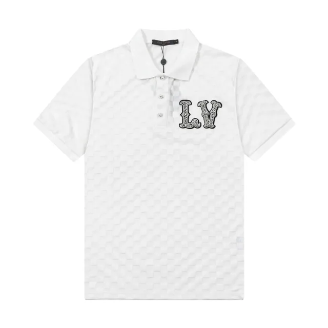 Louis Vuitton Polo Shirt Crystal LV Logo