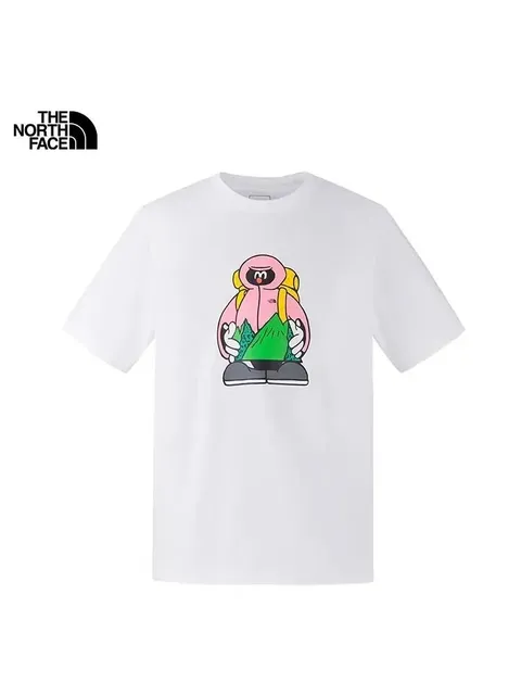 The North Face Graphic T-Shirt Pink Character Print