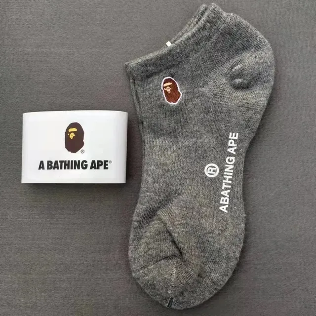 BAPE Crew Sock Ape Head Logo