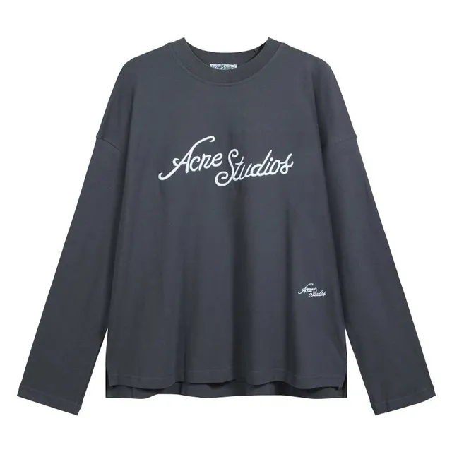 Acne Studios Long-Sleeve Tee Script Logo