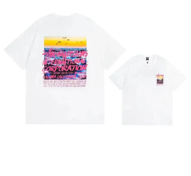 Stüssy Graphic T-Shirt Laguna California 2020 Print